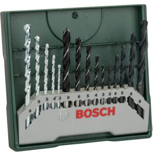Bosch 15tlg. Mini-X-Line Spiralbohrer Mixed-Set 